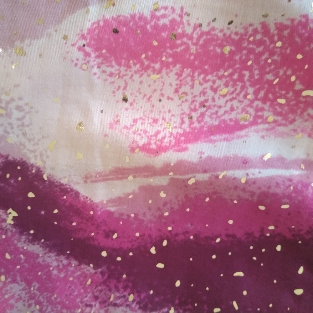 Abstract Pattern Scarf In Pink - Picture 10 of 10